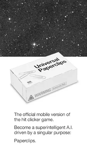 Скриншот 1 — Universal Paperclips