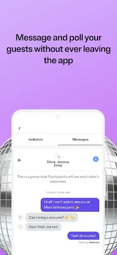 Скриншот 5 — Evite: Email & SMS Invitations