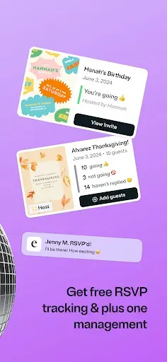 Скриншот 6 — Evite: Email & SMS Invitations