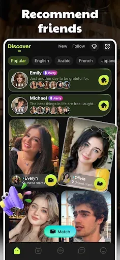 Скриншот 2 — SoulLinker - Video Chat Online
