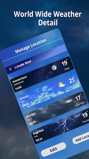 Скриншот 3 — Weather- Live Weather Forecast