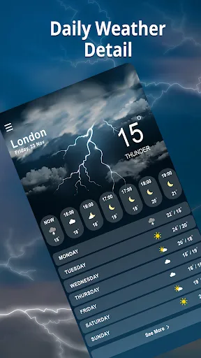 Скриншот 5 — Weather- Live Weather Forecast