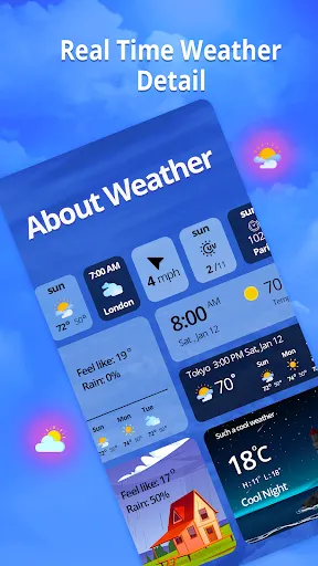 Скриншот 7 — Weather- Live Weather Forecast