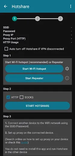 Скриншот 3 — HTTP Injector (SSH/V2ray) VPN