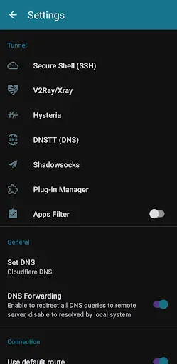 Скриншот 8 — HTTP Injector (SSH/V2ray) VPN