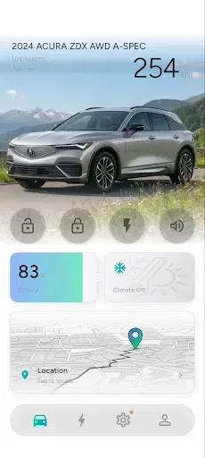Скриншот 1 — ev:remote - control your EV