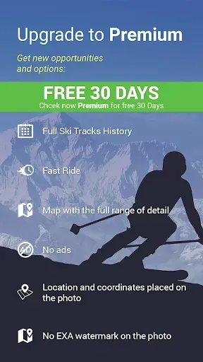 Скриншот 2 — Ski Tracker Oтслеживание лыжи