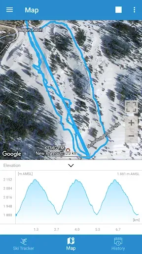 Скриншот 5 — Ski Tracker Oтслеживание лыжи