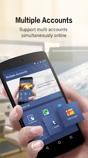 Скриншот 1 — Multiple Accounts - Assist