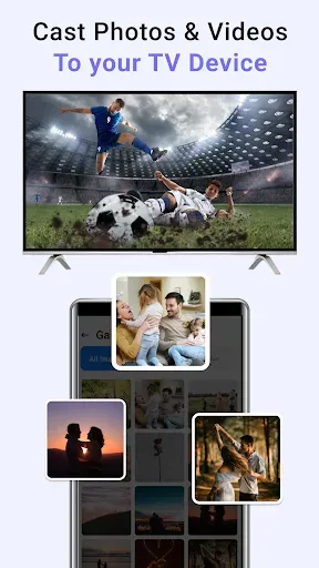Скриншот 1 — Cast to TV - Screen Mirroring