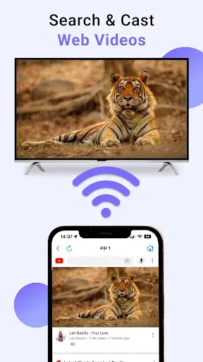 Скриншот 4 — Cast to TV - Screen Mirroring