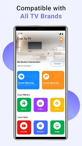 Скриншот 6 — Cast to TV - Screen Mirroring
