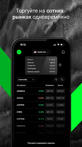 Скриншот 2 — Alpari: Trading App