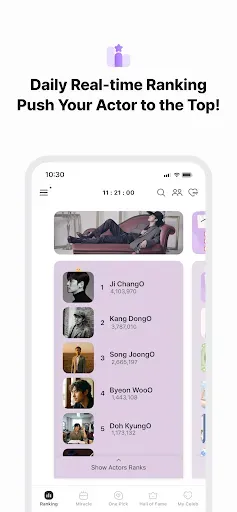 Скриншот 4 — Kdrama Actor Vote & Rank