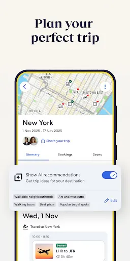 Скриншот 3 — Expedia: Travel, Hotel, Flight