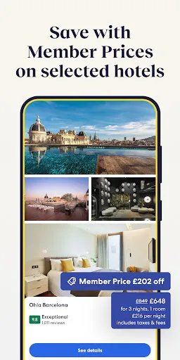 Скриншот 4 — Expedia: Travel, Hotel, Flight