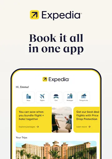 Скриншот 8 — Expedia: Travel, Hotel, Flight