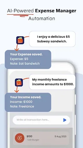 Скриншот 2 — Pocket Money Manager