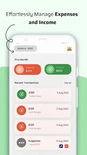 Скриншот 3 — Pocket Money Manager
