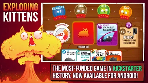 Скриншот 1 — Exploding Kittens®