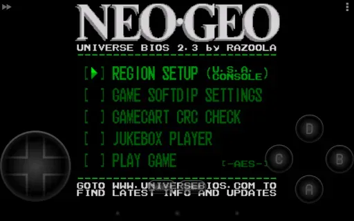Скриншот 6 — NEO.emu (Arcade Emulator)