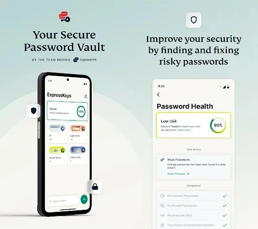 Скриншот 1 — ExpressKeys Password Manager