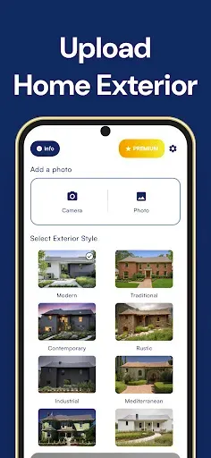 Скриншот 1 — Exterior Home Design -House AI