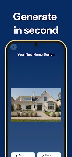 Скриншот 3 — Exterior Home Design -House AI