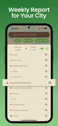 Скриншот 7 — Seed Oil Scout: Healthy Dining