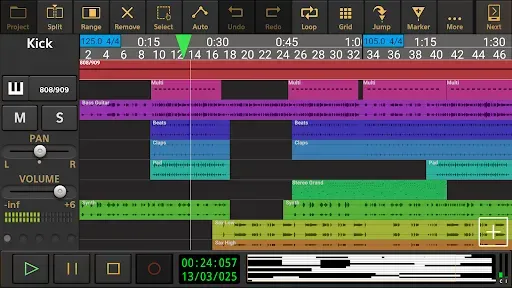 Скриншот 1 — Audio Evolution Mobile Studio