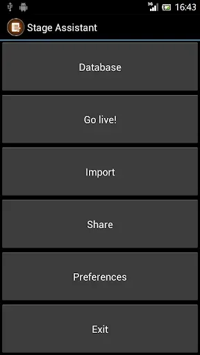 Скриншот 3 — Stage Assistant