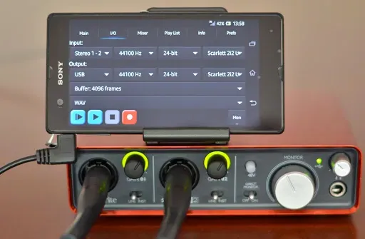 Скриншот 3 — USB Audio Recorder PRO