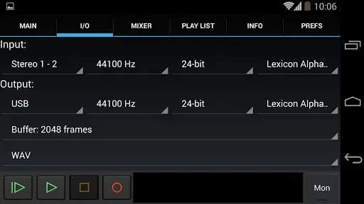 Скриншот 4 — USB Audio Recorder PRO