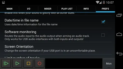 Скриншот 6 — USB Audio Recorder PRO