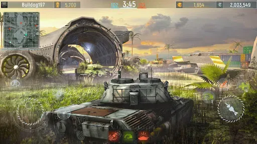 Скриншот 3 — Modern Tanks・Экшен PvP Шутер