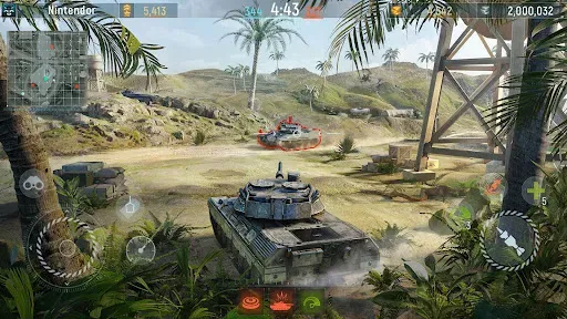 Скриншот 4 — Modern Tanks・Экшен PvP Шутер