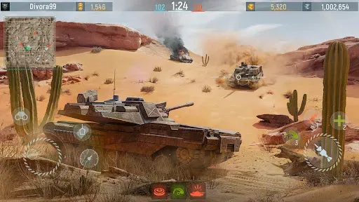 Скриншот 5 — Modern Tanks・Экшен PvP Шутер