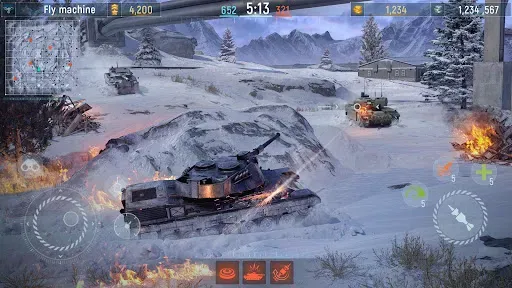 Скриншот 8 — Modern Tanks・Экшен PvP Шутер