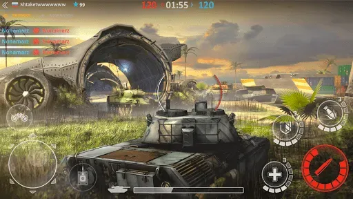 Скриншот 2 — Modern Assault Tanks: Танки