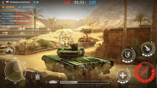 Скриншот 7 — Modern Assault Tanks: Танки