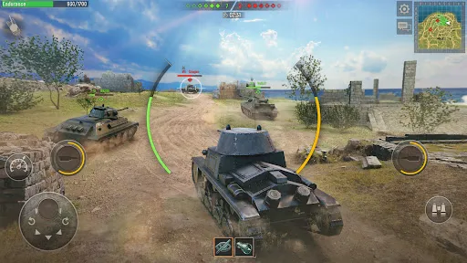 Скриншот 2 — Battle Tanks: Танки Онлайн PvP