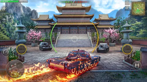 Скриншот 3 — Battle Tanks: Танки Онлайн PvP