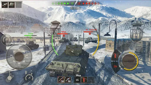 Скриншот 4 — Battle Tanks: Танки Онлайн PvP