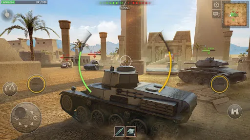 Скриншот 7 — Battle Tanks: Танки Онлайн PvP