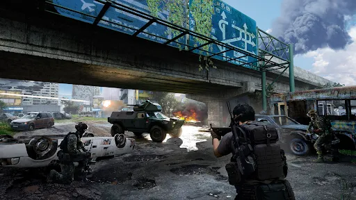 Скриншот 4 — Code of War: Стрелялки-Шутеры