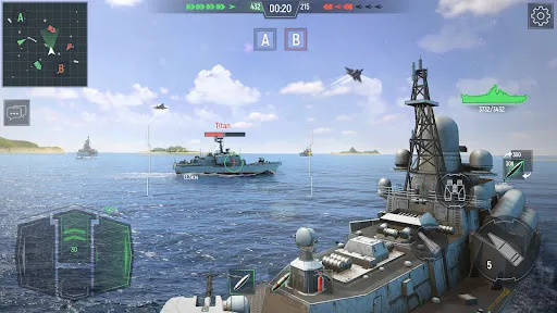 Скриншот 1 — Force of Warships: Корабли PvP