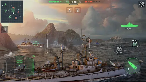 Скриншот 2 — Force of Warships: Корабли PvP