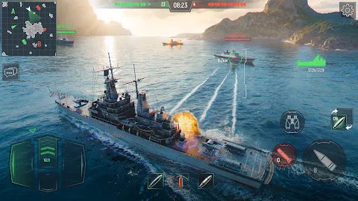 Скриншот 4 — Force of Warships: Корабли PvP