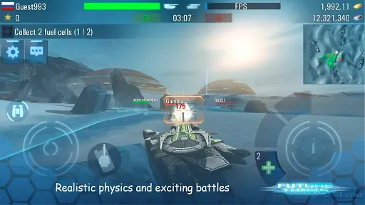 Скриншот 1 — Future Tanks: Танки по сети