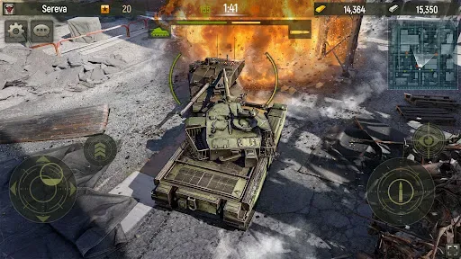 Скриншот 4 — Grand Tanks：Танки Онлайн Игра